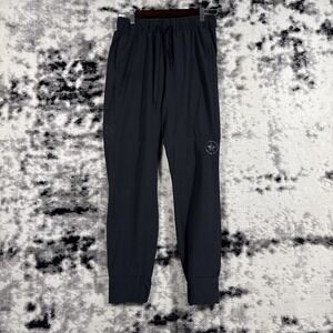 Savage Barbell Jogger Mens Size Small‎ Black Tapered Gym Training Active